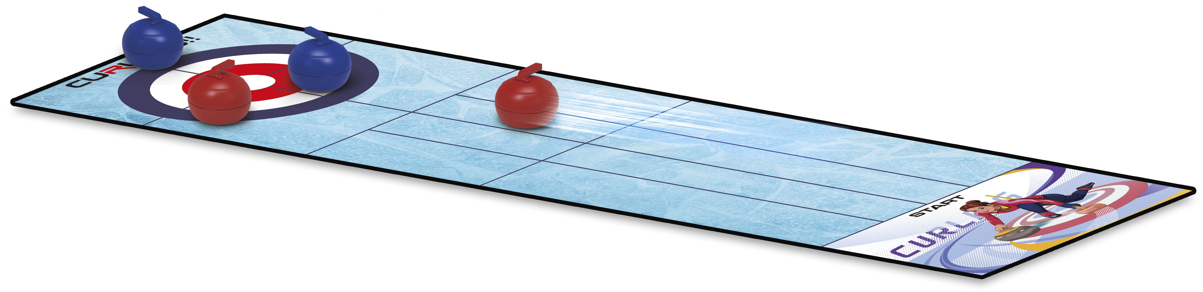 Spill Table Curling Game