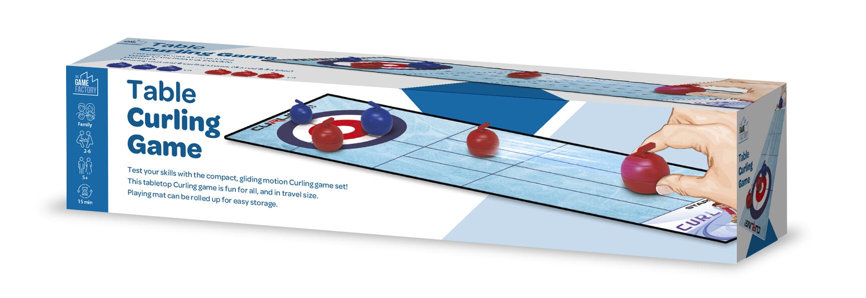 Spill Table Curling Game