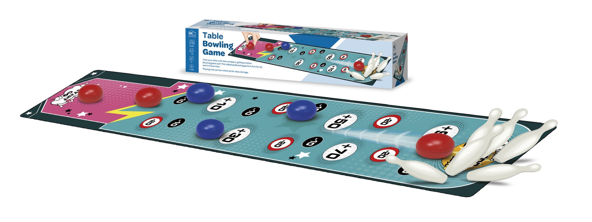 Spill Table Bowling Game