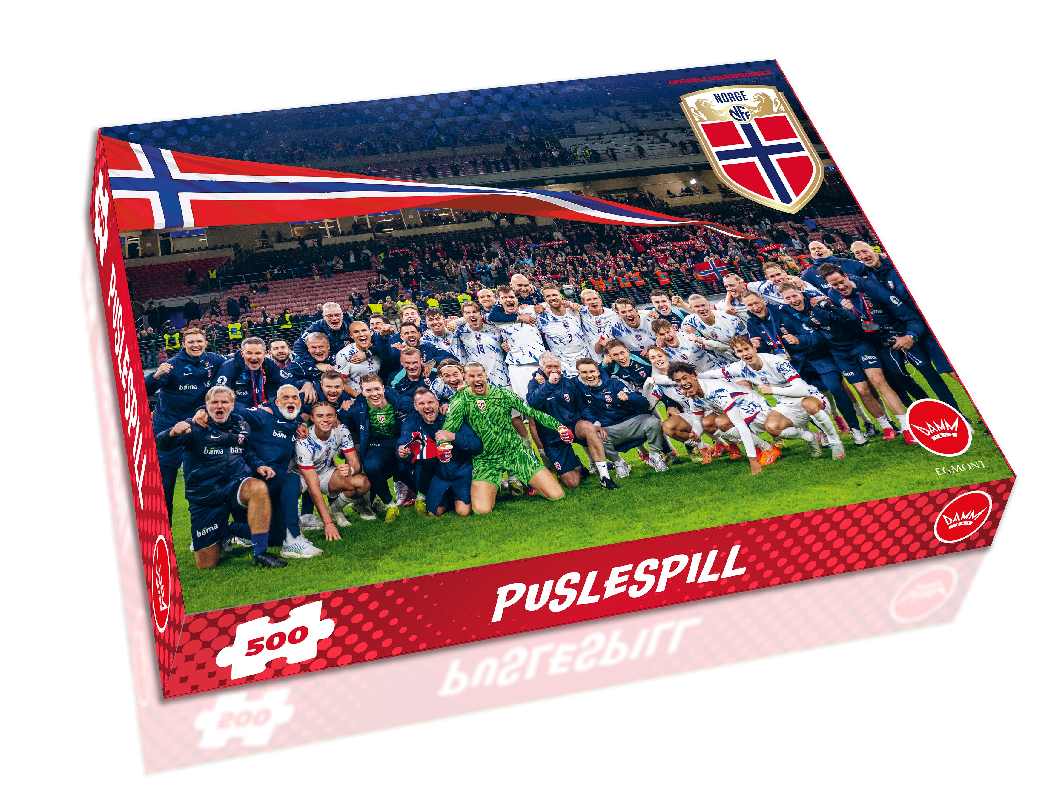 Puslespill 500 Fotball VM 2026 Norge