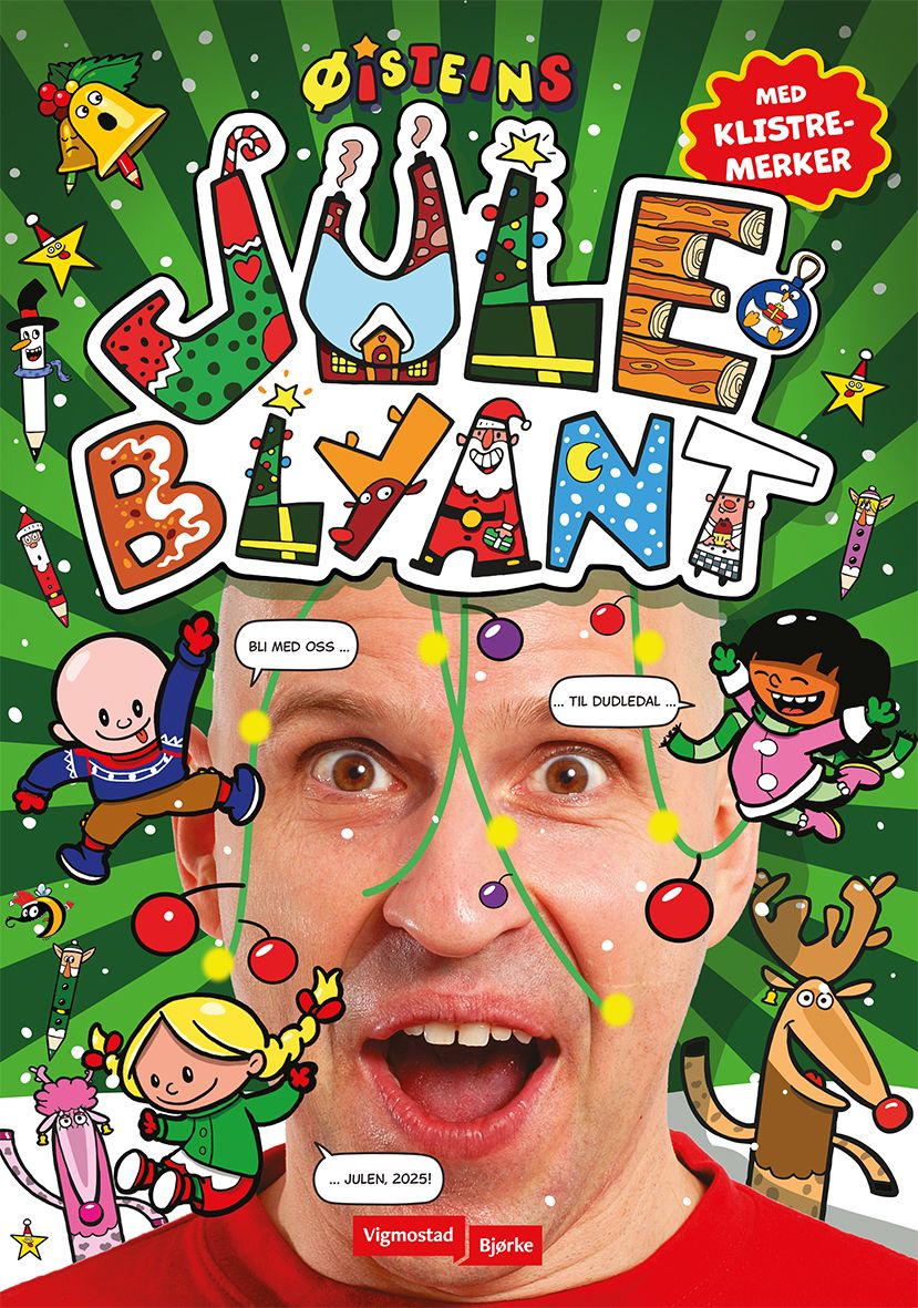 Øisteins juleblyant - bokstavplansjer
