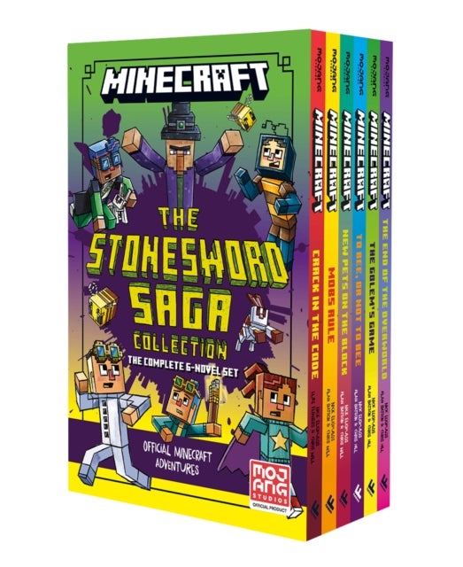 Minecraft Complete 6 Book Stonesword Saga - Box Set