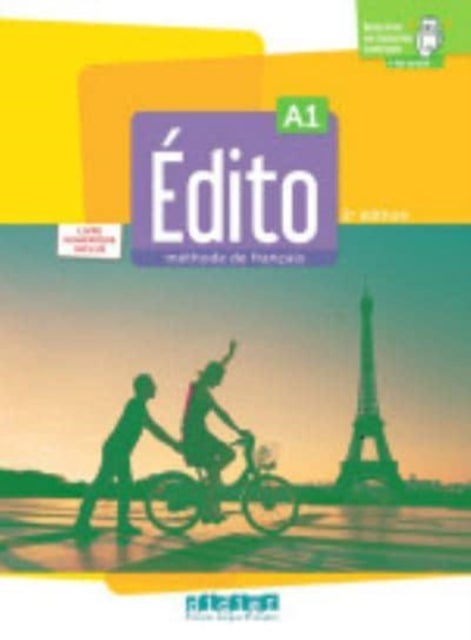 Edito A1 - edition 2022-2024 - Livre + numerique inclus - Livre de l'eleve A1 + livre numerique + didierfle.a