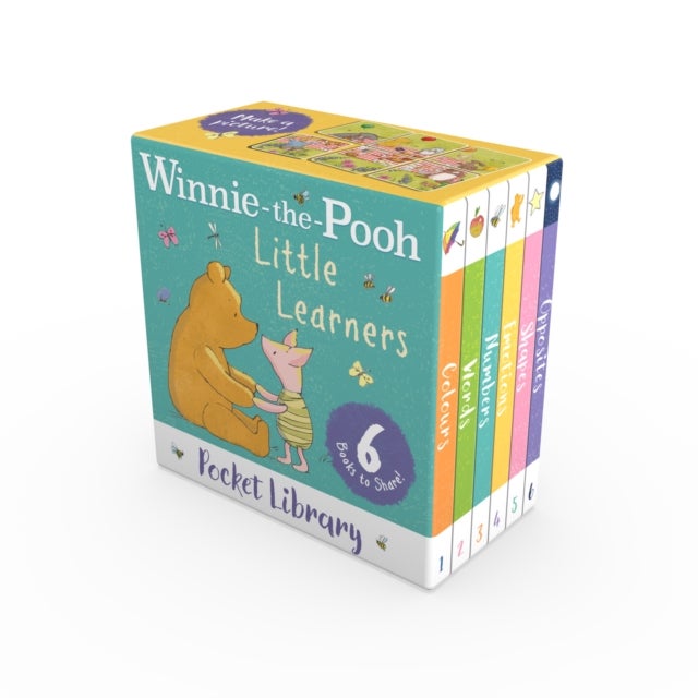 Winnie-the-Pooh Little Learners Pocket Library - Box Set