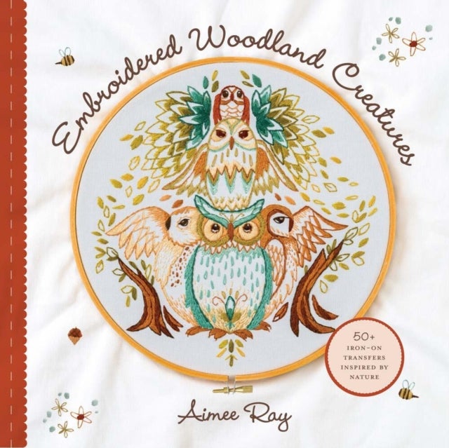Embroidered Woodland Creatures - 50+ Iron-On Transfers Inspired by Nature