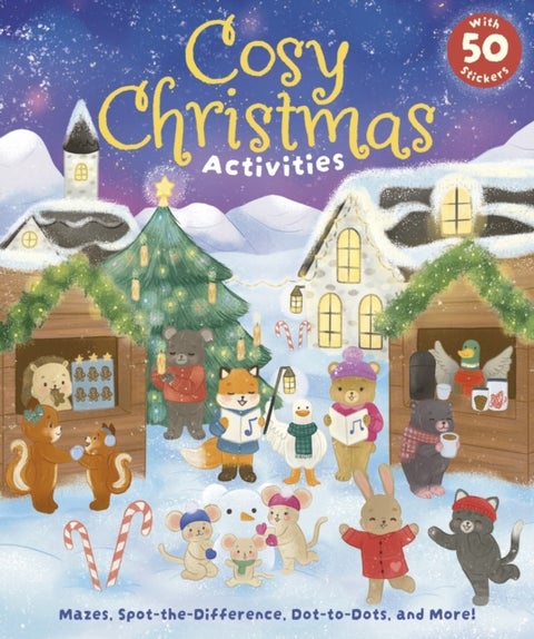 Cosy Christmas Activity Pad - With 50 Stickers!
