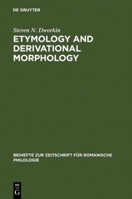 Etymology and Derivational Morphology - The Genesis of Old Spanish Denominal Adjectives in -ido