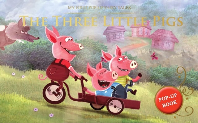 My First Pop-Up Fairy Tales - Three Little Pigs - Pop up Books for children