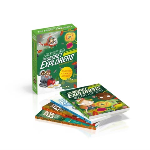 Adventures with The Secret Explorers: Collection Two - 4-Book Box Set of Educational Chapter Books
