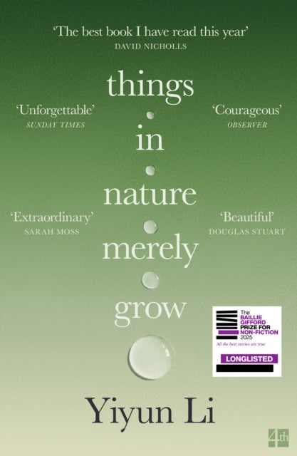 Things in Nature Merely Grow