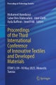 Proceedings of the Third International Conference of Innovative Textiles and Developed Materials