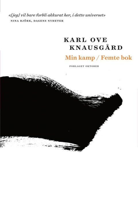 Min kamp - femte bok : roman