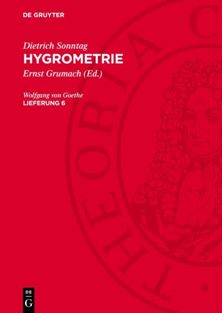 Dietrich Sonntag: Hygrometrie. Lieferung 6