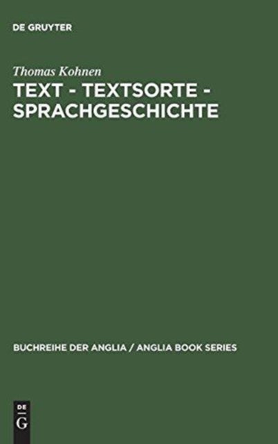 Text – Textsorte – Sprachgeschichte