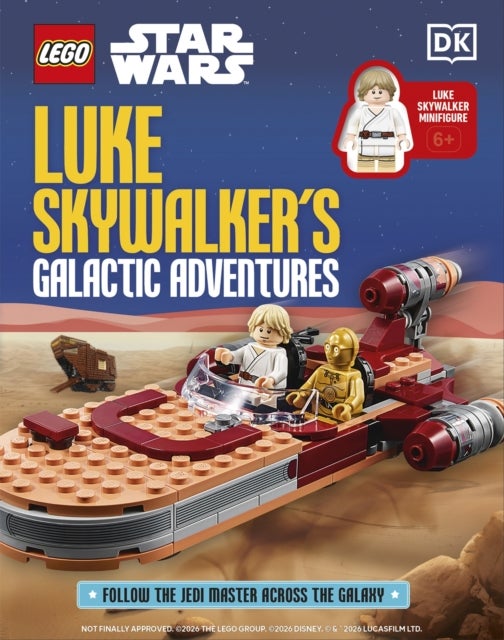 LEGO Star Wars Luke Skywalker's Galactic Adventures - Subtitle: With Luke Skywalker Minifigure