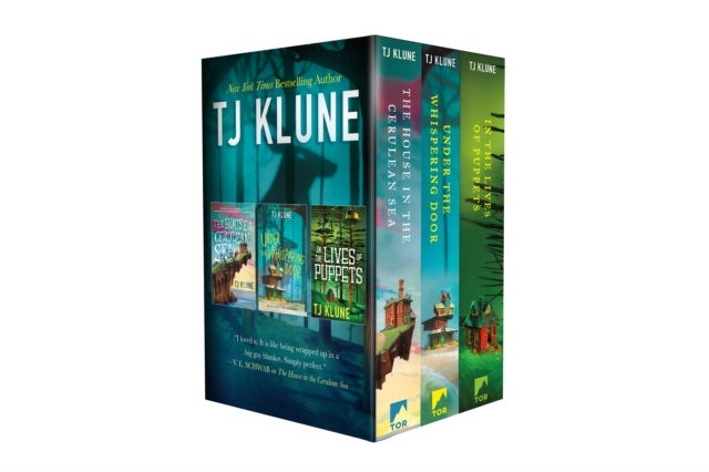TJ Klune Trade Paperback Collection - The House in the Cerulean Sea, Under the Whispering Door, and In the Lives of Puppets