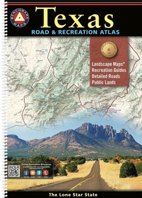 Texas Road & Recreation Atlas - 1:253,400