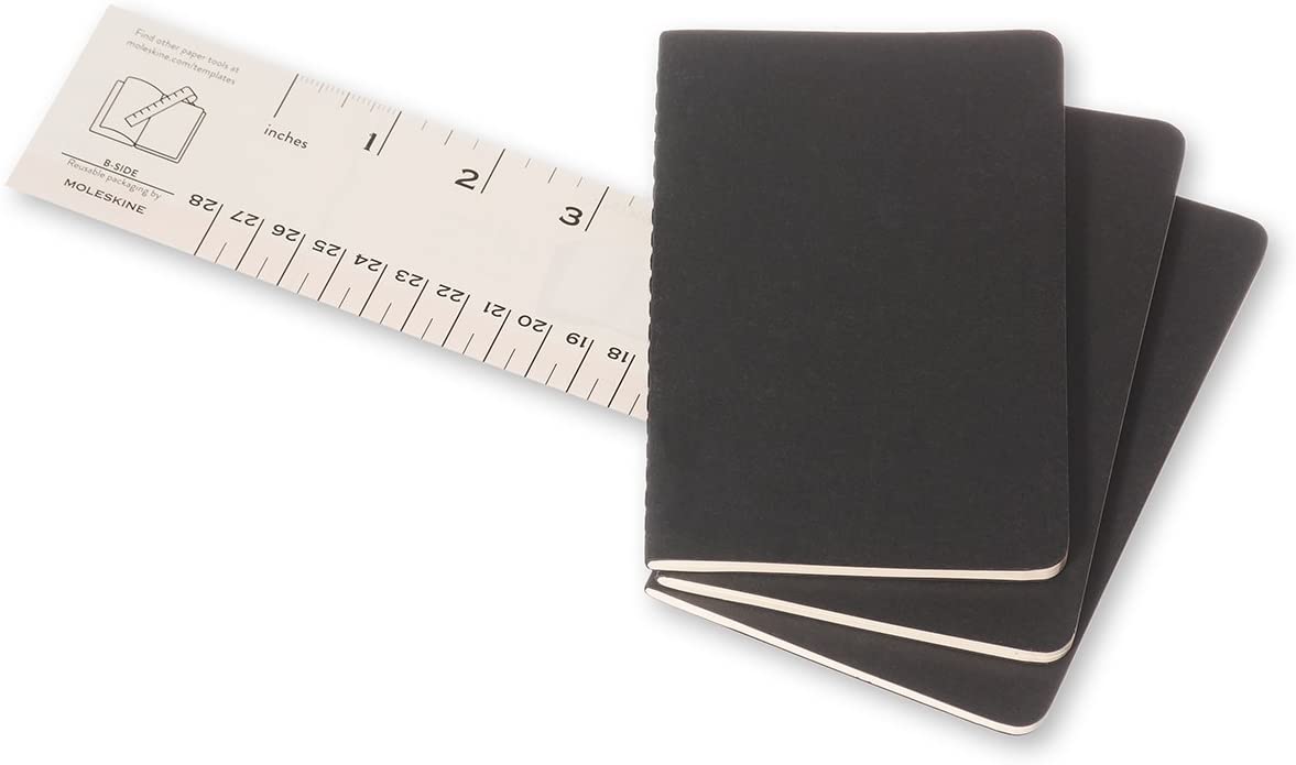 Moleskine Notatbok blank Sort (3)
