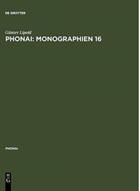 Phonai: Monographien 16
