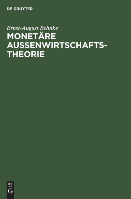 Monetare Außenwirtschaftstheorie