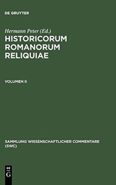 Historicorum Romanorum Reliqu CB