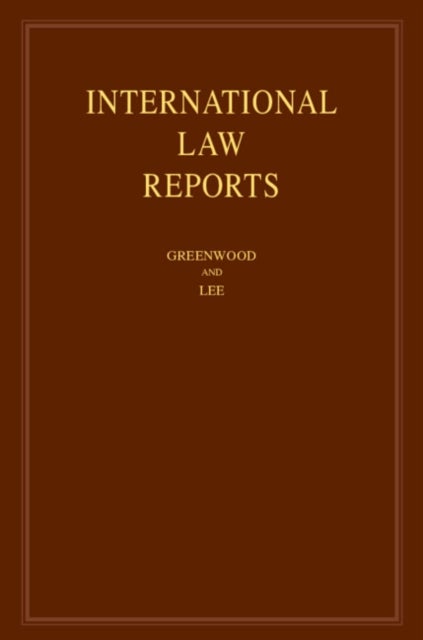 International Law Reports: Volume 214