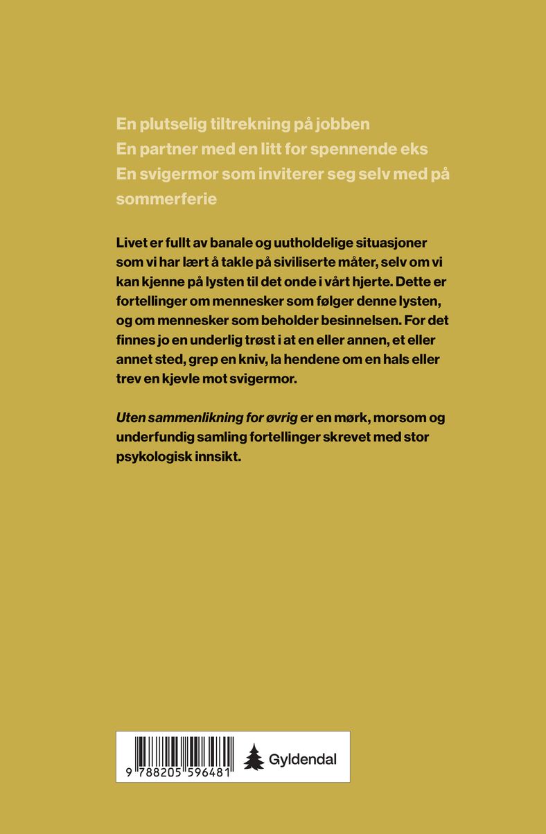 Uten sammenlikning for øvrig