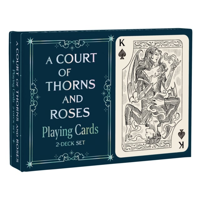 A Court of Thorns and Roses Official Playing Card Set (Night Court Inner Circle) - 2-Deck Set--from the ACOTAR Collection