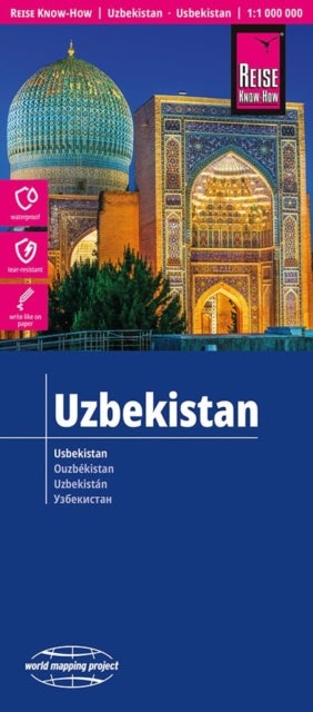 Uzbekistan (1:1,000,000) - World Mapping Project