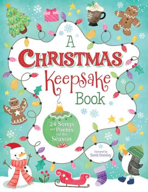 A Christmas Keepsake Book - 24 Songs and Poems for the Season (1st Edition)