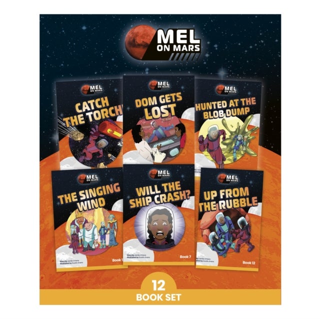 Phonic Books Mel on Mars - Adjacent consonants and consonant digraphs, suffixes -ed and -ing