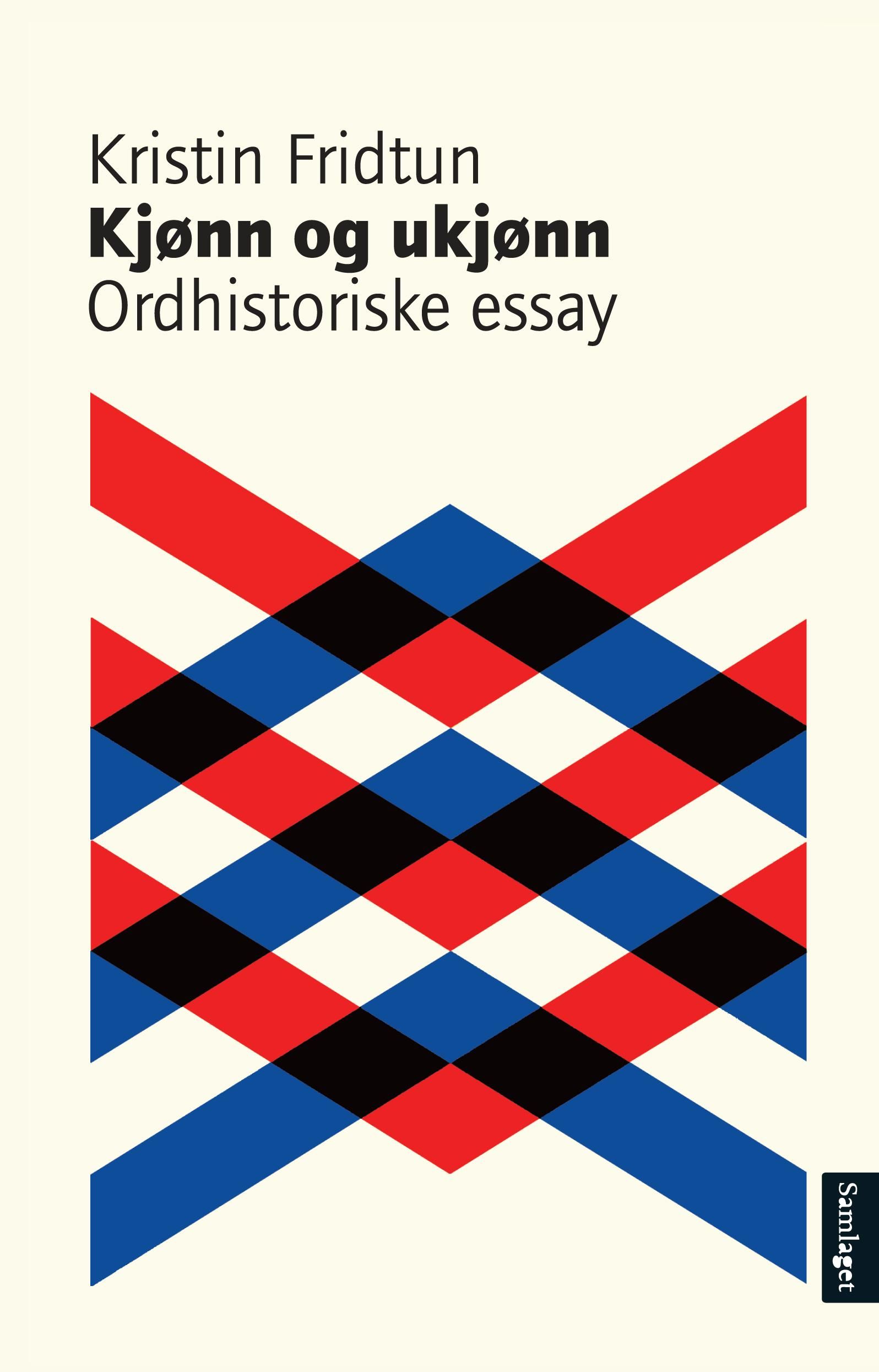 Kjønn og ukjønn - ordhistoriske essay
