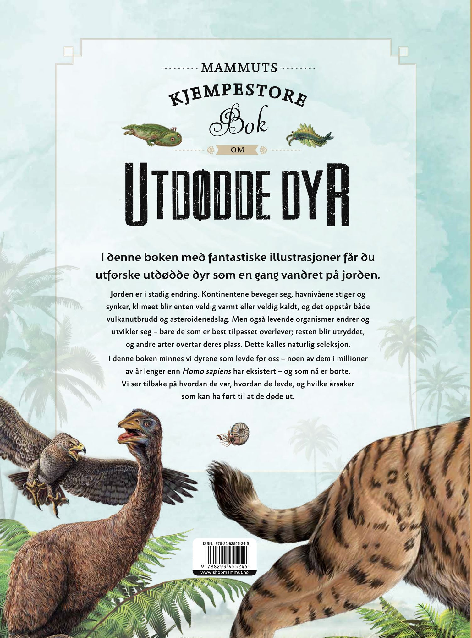 Mammuts kjempestore bok om utdødde dyr