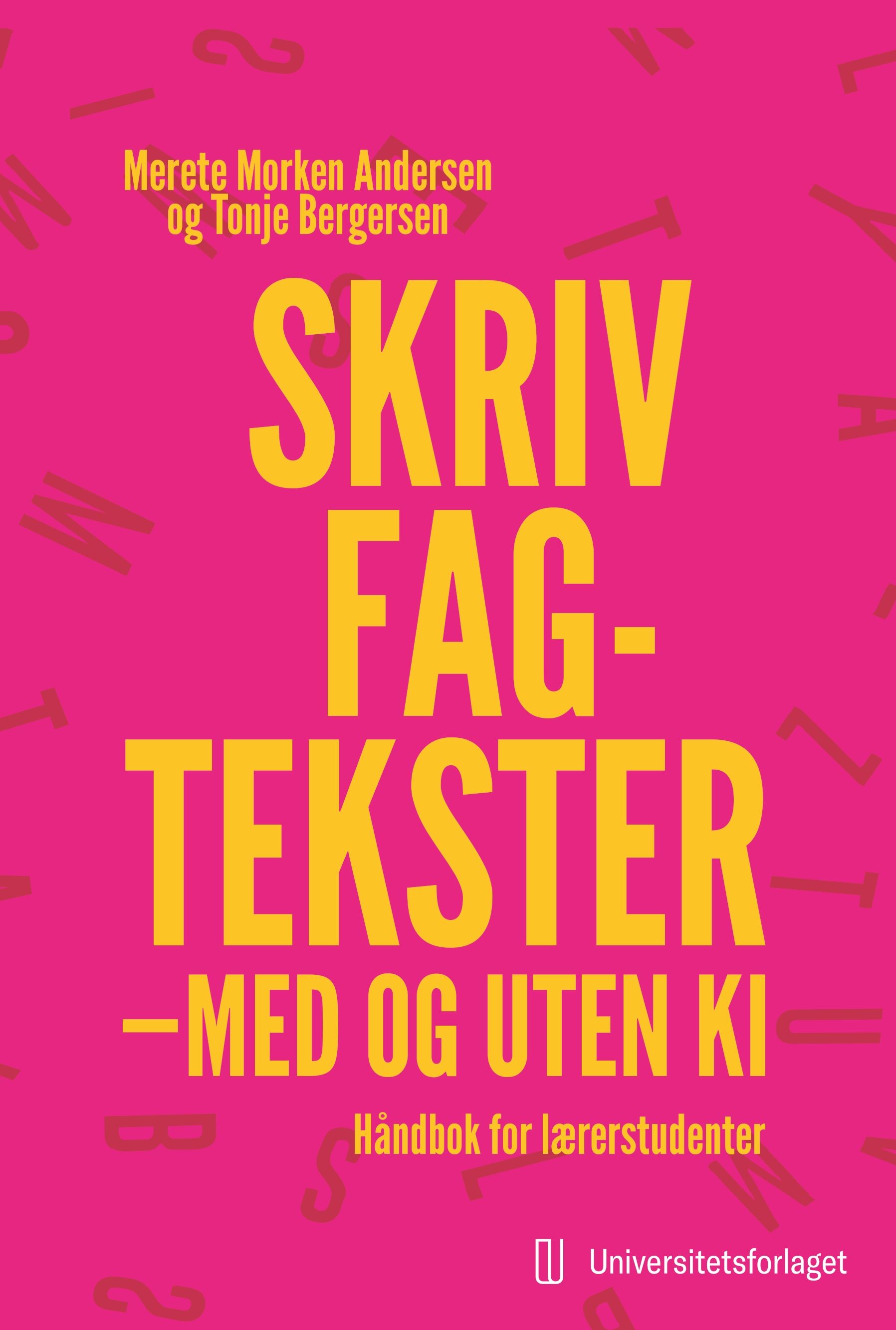 Skriv fagtekster - med og uten KI - håndbok for lærerstudenter