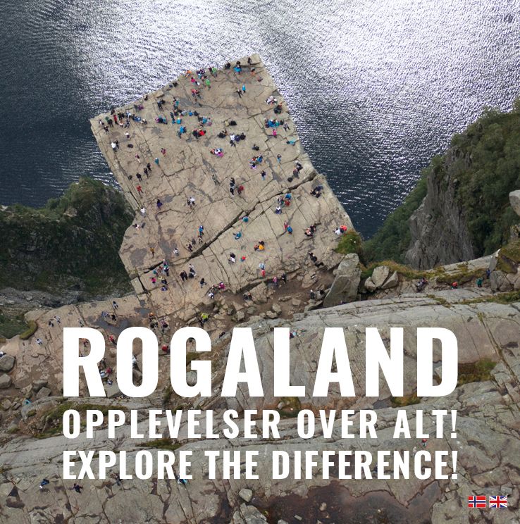 Rogaland - opplevelser over alt! = explore the difference!