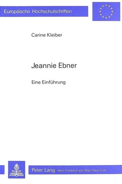 Jeannie Ebner - Eine Einfuehrung