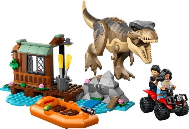 Lego På flukt fra T. rex 76975