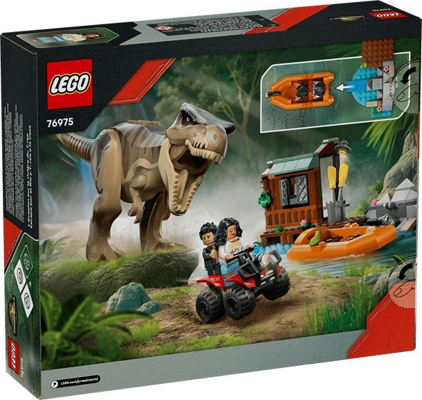 Lego På flukt fra T. rex 76975