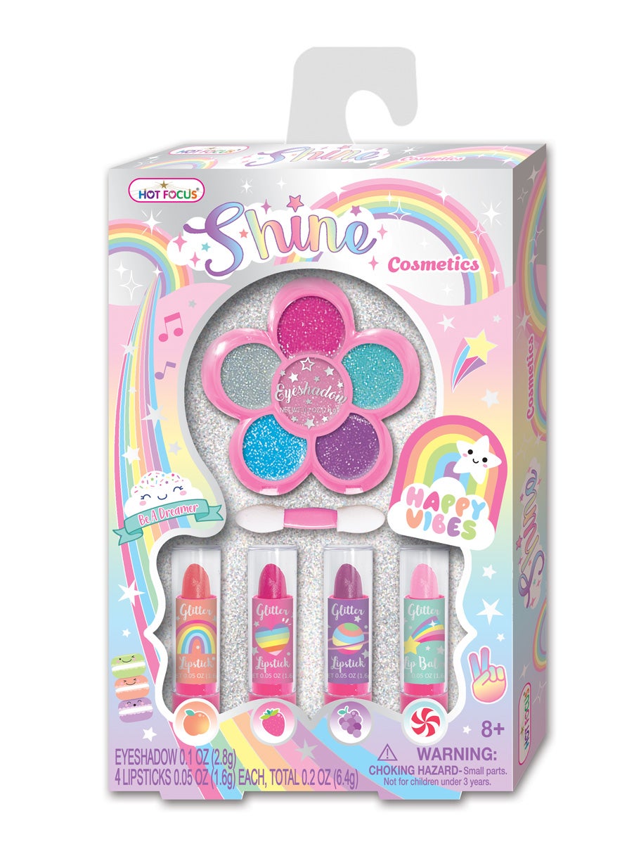 Hot Focus shine sminkesett rainbow