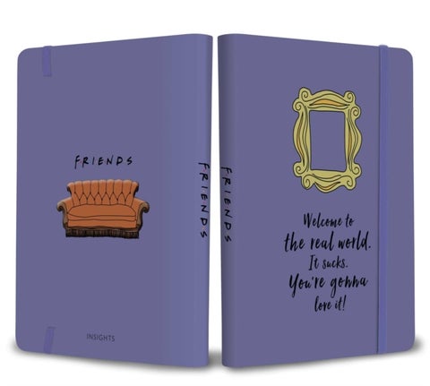 Friends: Yellow Frame Softcover Notebook
