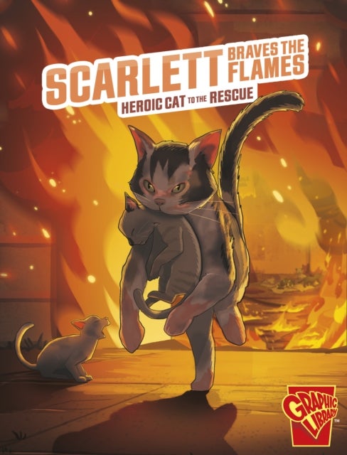 Scarlett Braves the Flames - Heroic Cat to the Rescue