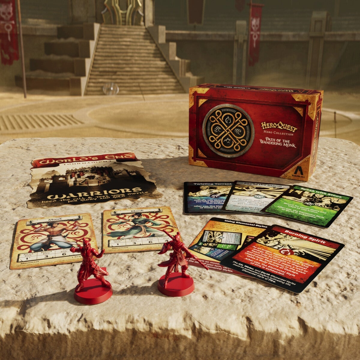 Spill Heroquest Path Wandering Monk En