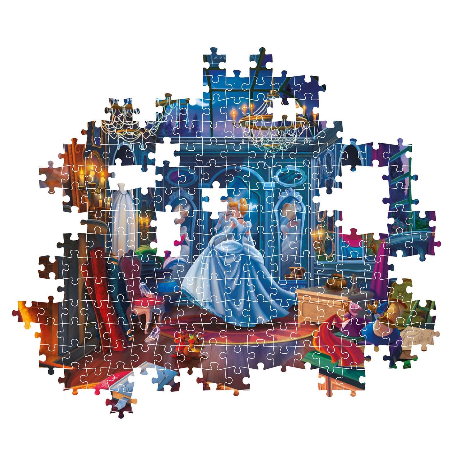 Puslespill 500 Cinderella Clementoni