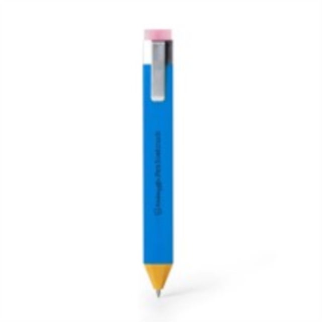Bokmerke penn Blue with Refills
