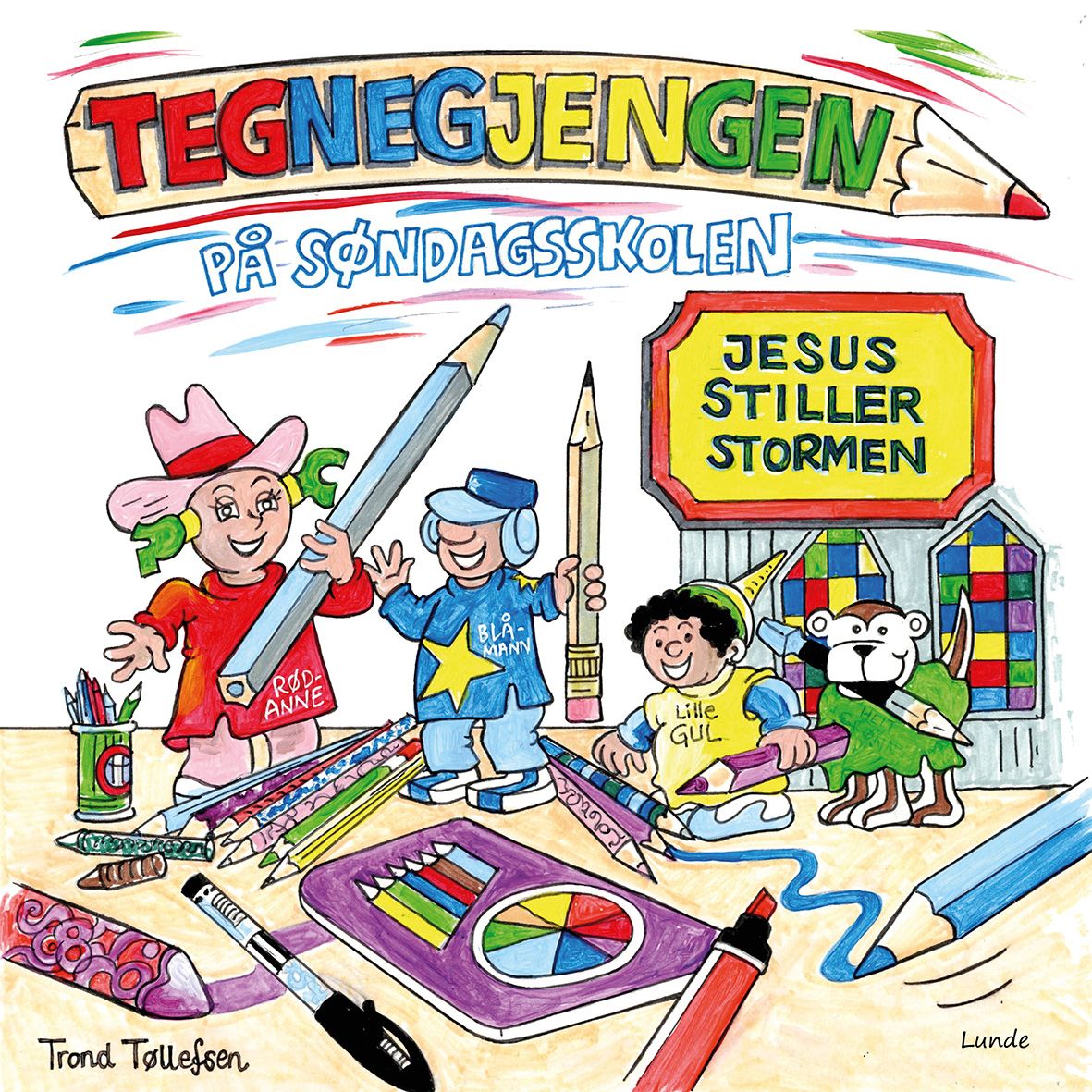 Tegnegjengen på søndagsskolen - sticker bomb