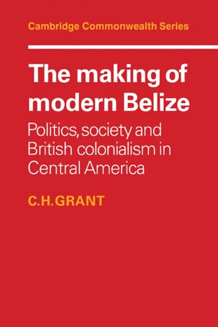 The Making of Modern Belize - Politics, Society and British Colonialism in Central America