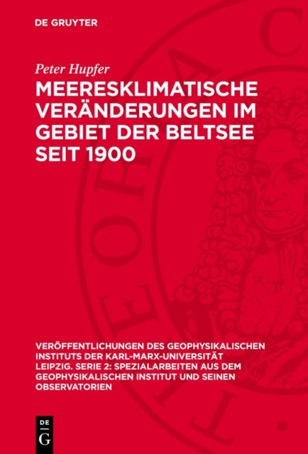 Meeresklimatische Veranderungen Im Gebiet Der Beltsee Seit 1900