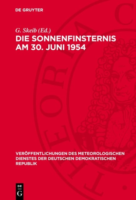 Die Sonnenfinsternis Am 30. Juni 1954