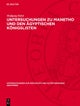 Untersuchungen Zu Manetho Und Den Agyptischen Konigslisten