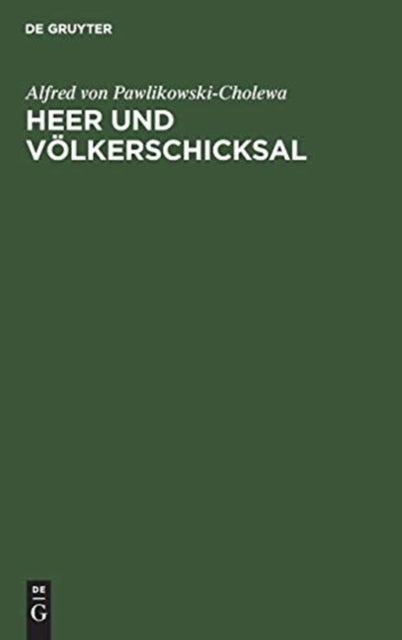 Heer Und Volkerschicksal